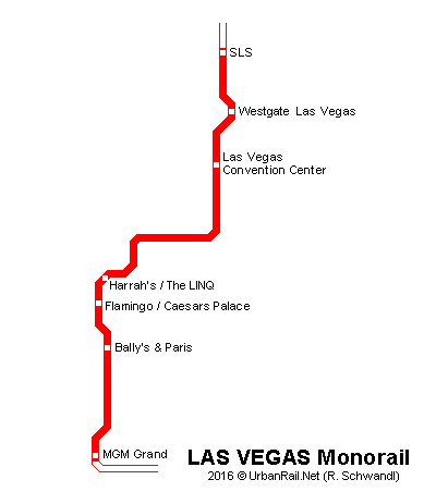 Las Vegas Monorail 2003 © UrbanRail.Net