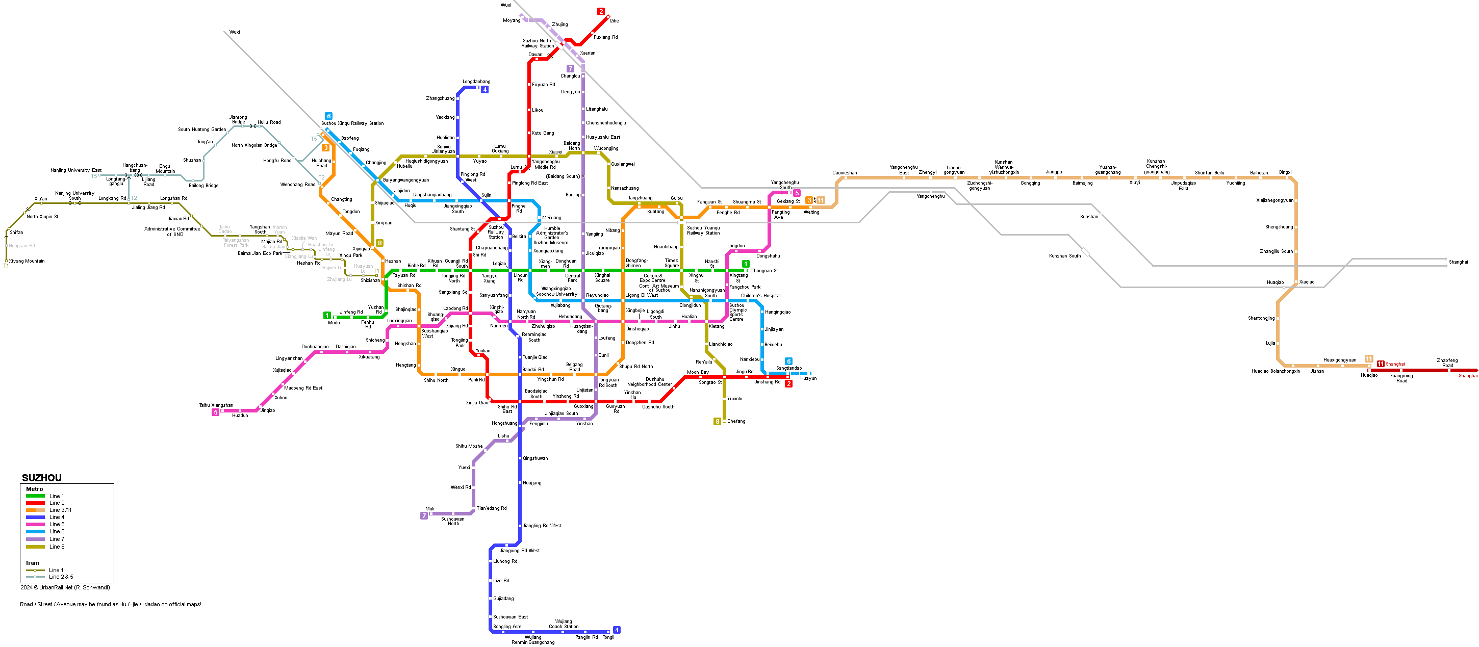 Suzhou Subway Map