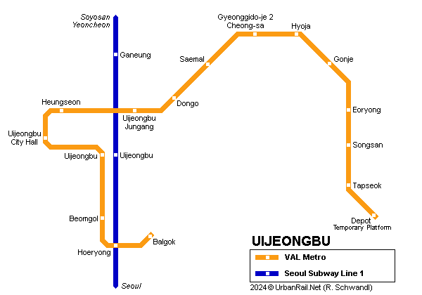 Uijeongbu VAL system