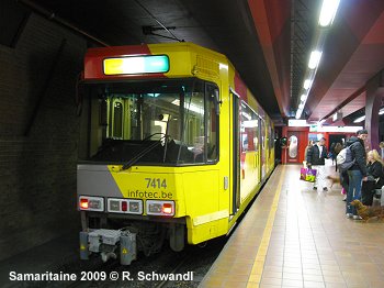 Metro Charleroi - Samaritaine © R. Schwandl