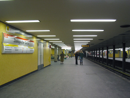 U-Bahnhof Zoologischer Garten U2