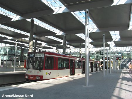 Stadtbahn Arena/Messe Nord