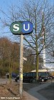 S+U logo at Sternschanze 2003 © UrbanRail.Net