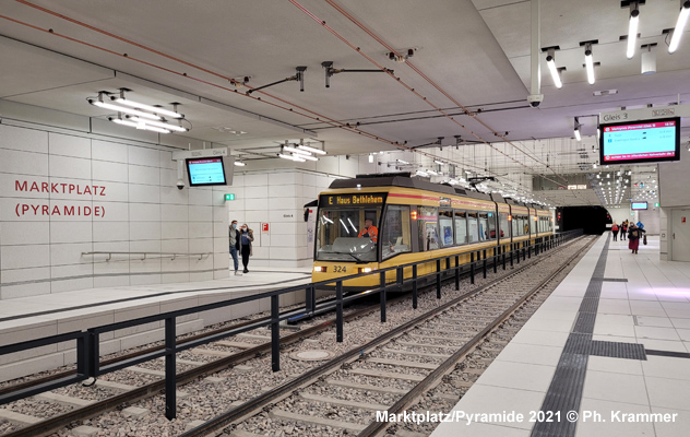 Karlsruhe tram tunnel