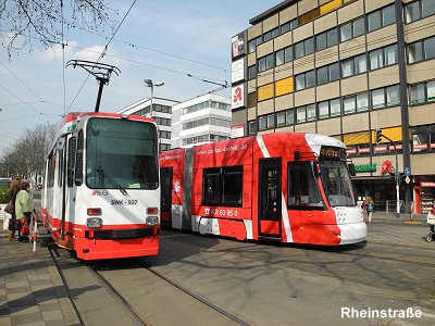 Straßenbahn Tram Krefeld