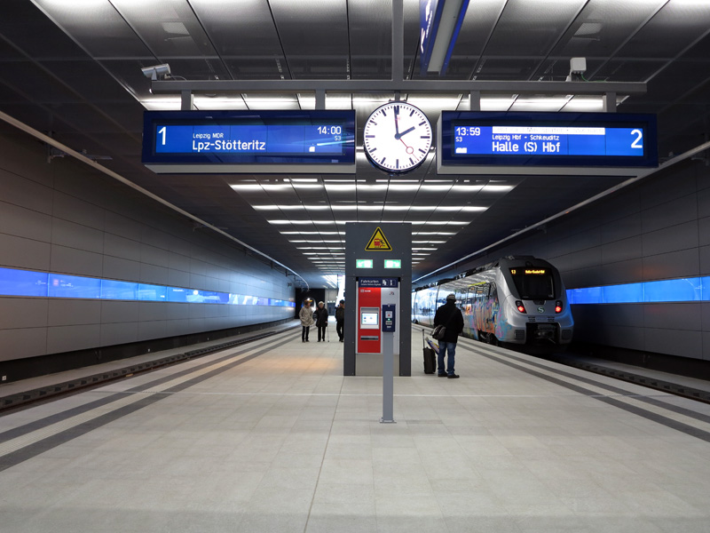 Leipzig City Tunnel Bayerischer Bahnhof