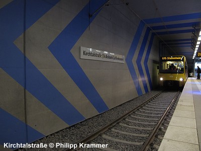 Kirchtalstraße Stadtbahn Stuttgart