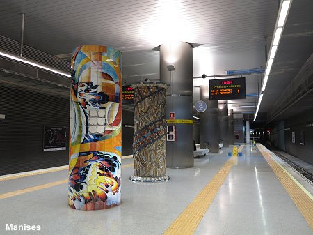 Valencia metro Manises