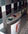 Recicle bin in station © Andrea Russo