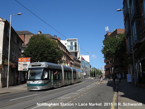 Nottingham tram